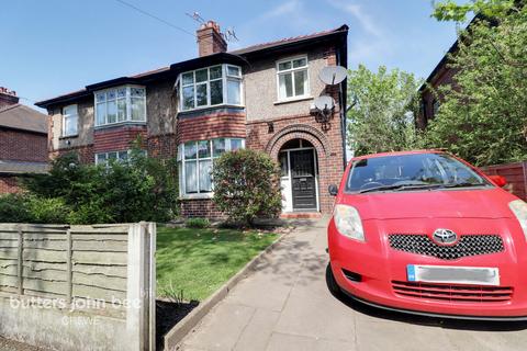 77 Manor Way, Crewe CW2 6JU 3 bed semi