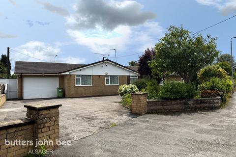 Sandbach Road, Church Lawton 4 bed detached bungalow for sale