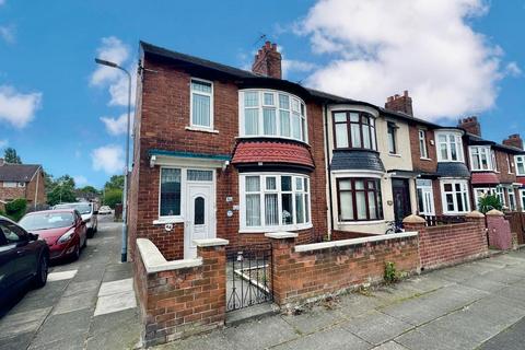 Connaught Road, Middlesbrough 3 bed end of terrace house for sale