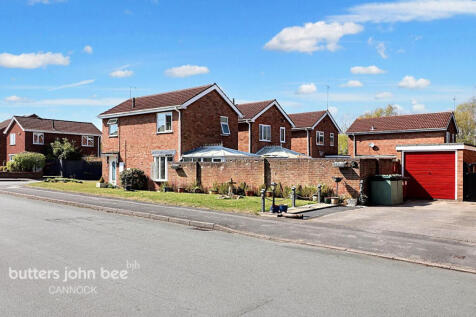 Stagborough Way, Cannock 3 bed detached house for sale