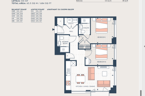 2 bedroom flat for sale
