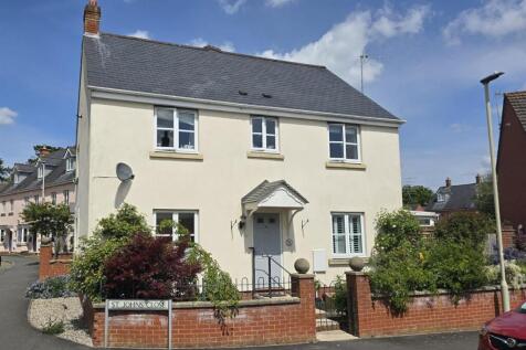 St. Johns Close, Tiverton EX16 4 bed semi