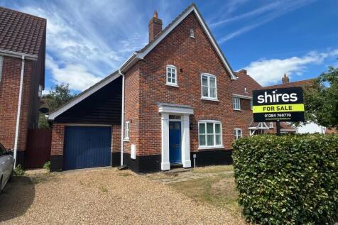 Bluebell Avenue, Bury St. Edmunds IP32 3 bed detached house for sale