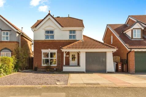 Lambourn Drive, Leighton, Crewe... 3 bed detached house for sale