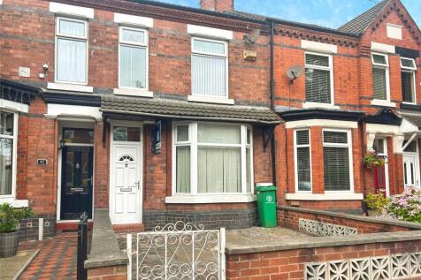 Ruskin Road, Crewe, Cheshire, CW2 4 bed terraced house for sale
