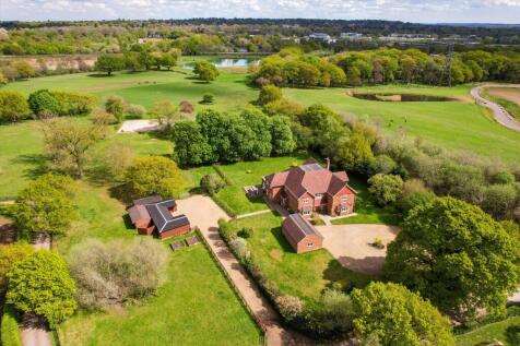 Wey Manor Road, New Haw, Addlestone... 6 bed farm house for sale