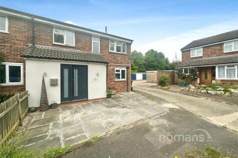 Adkins Road, Waltham St. Lawrence... 3 bed end of terrace house for sale