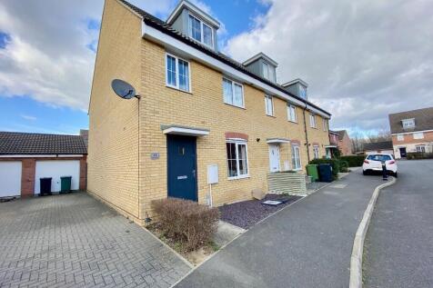 Kelburn Road, Orton Northgate... 4 bed end of terrace house for sale