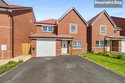 Cardamine Parade, Stafford ST16 3 bed detached house for sale