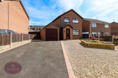 Acer Close, Pinxton, Nottingham, NG16 3 bed detached house for sale