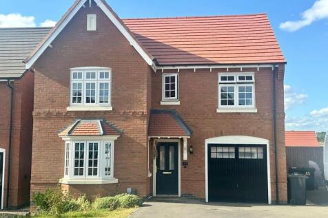 Usherwood Way, Hugglescote... 4 bed detached house for sale