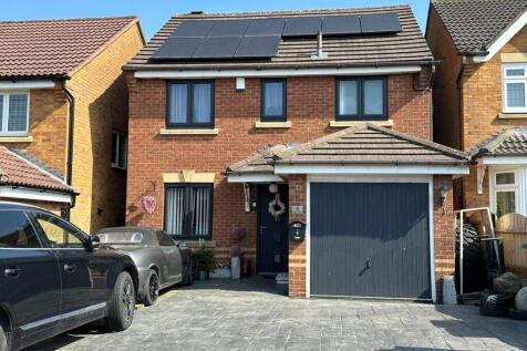 Ellis Close, Ellistown, Coalville, LE67 3 bed detached house for sale