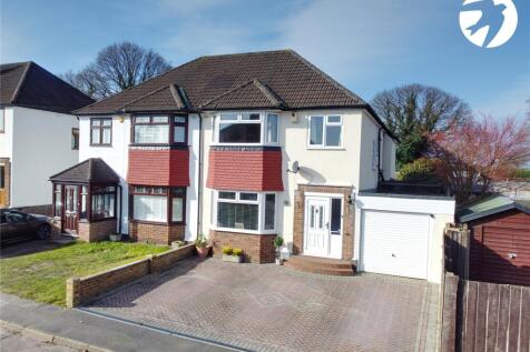Heathwood Gardens, Swanley, Kent, BR8 4 bed semi