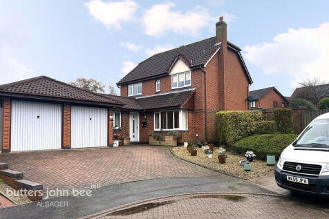 Burns Close, Rode Heath 4 bed detached house for sale