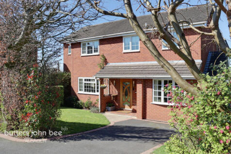 Congleton Road North, Scholar Green 4 bed detached house for sale