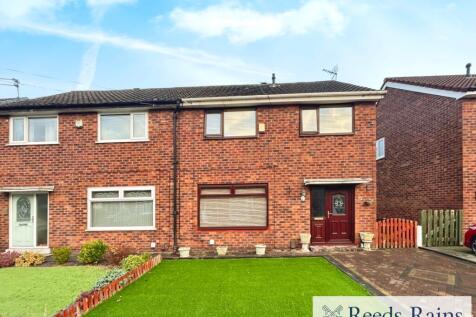 Swanage Road, Manchester M30 3 bed semi