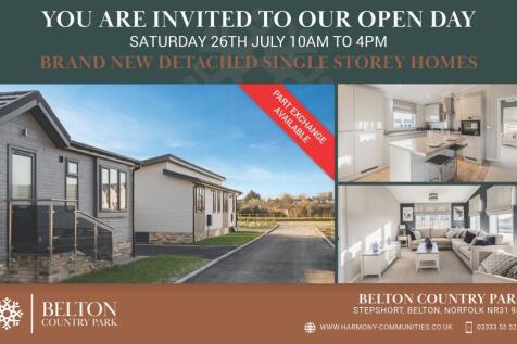 Belton 2 bed park home for sale