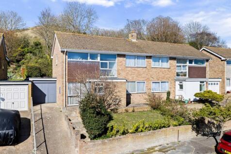 Downs Road, Folkestone, Folkestone, CT19 3 bed semi