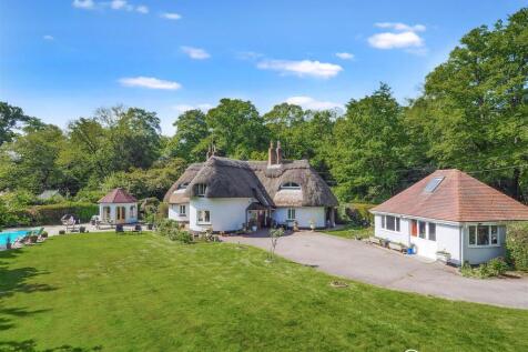 Danes Road, Shootash, Romsey, Hampshire 4 bed detached house for sale