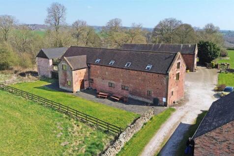 The Cow Shed, Kingsley Holt 5 bed barn conversion for sale