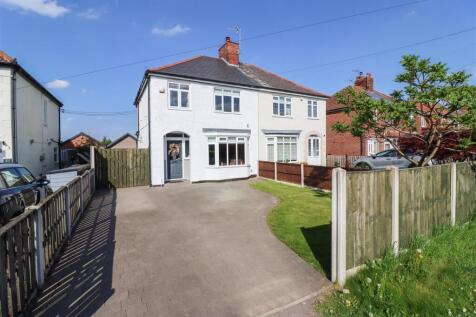Clowne Road, Barlborough, Chesterfield 3 bed semi