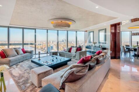 The Tower, One St George Wharf, London 3 bed apartment for sale