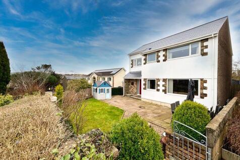Ty Hardd, Morse Row, Bryncethin... 4 bed detached house for sale