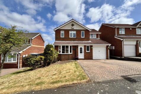 Hill Crest, Sacriston, County Durham 4 bed detached house for sale