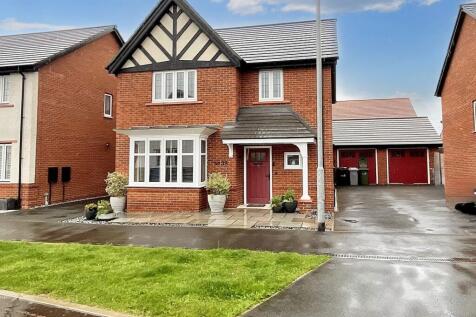 Higher Croft Drive, Crewe, CW1 4 bed detached house for sale