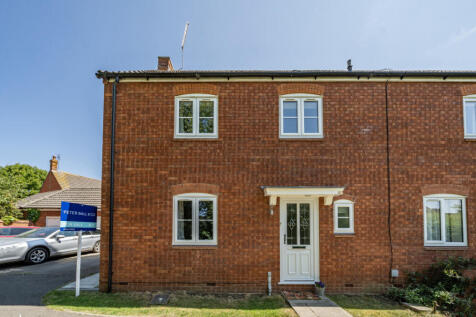Wakeman Close, Walton Cardiff... 3 bed end of terrace house for sale