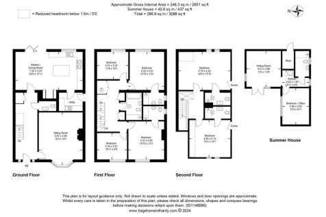 6 bedroom semi-detached house for sale