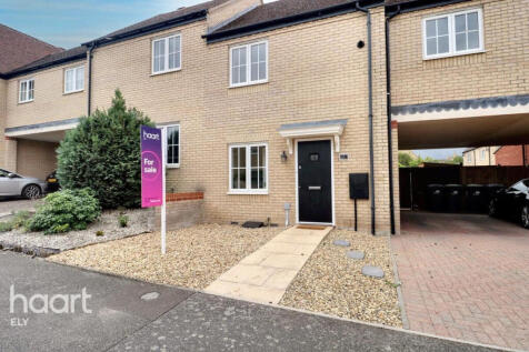 Brooke Grove, Ely 3 bed terraced house for sale
