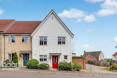 Morris Road, Wickham Market 3 bed end of terrace house for sale
