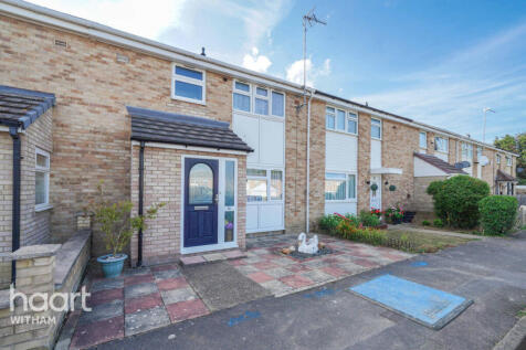 Poplar Close, Witham 3 bed terraced house for sale