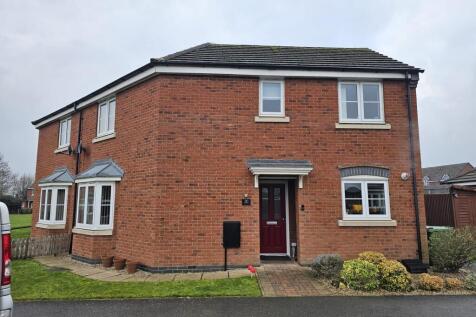 Flint Drive, Asfordby, LE14 3 bed semi