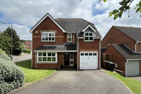 Hilton Close, Swadlincote DE11 4 bed detached house for sale