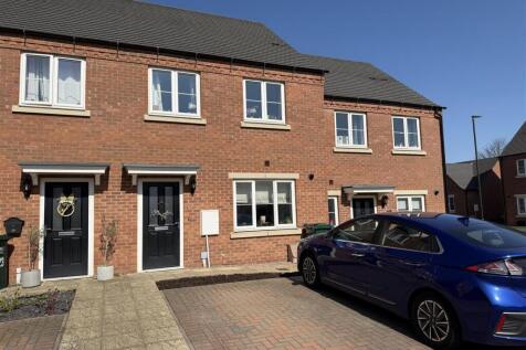 Staley Close, Swadlincote DE11 3 bed townhouse for sale