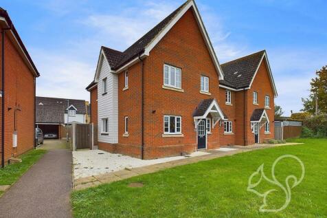 Fortress Fields, Great Waldingfield 3 bed end of terrace house for sale