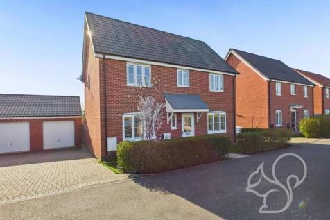 Marshall Drive, Great Cornard 4 bed detached house for sale