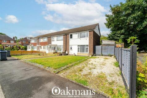 Amersham Close, Quinton, Birmingham 3 bed end of terrace house for sale