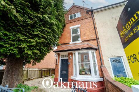 Greenfield Road, Harborne, B17 3 bed end of terrace house for sale