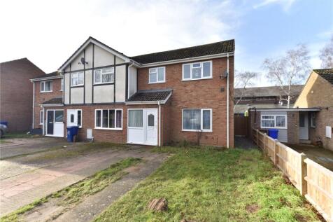 Blackbird Road, Beck Row, Bury St.... 3 bed end of terrace house for sale