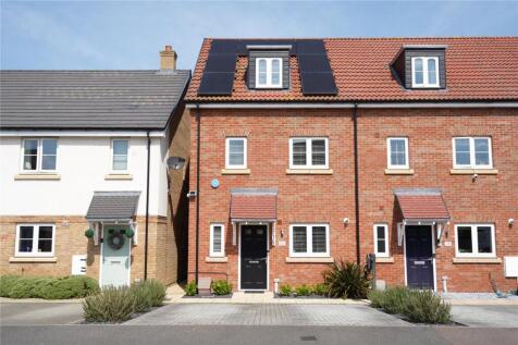 Mace Road, Mildenhall, Bury St.... 3 bed end of terrace house for sale