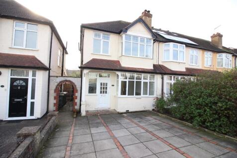 Braemar Road, Worcester Park KT4 3 bed end of terrace house for sale