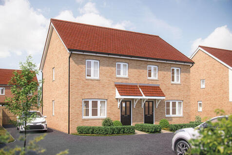 Plot 198, The Magnolia at Bovis Homes... 3 bed end of terrace house for sale