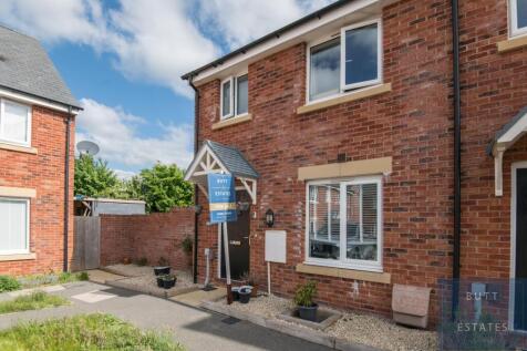Cranbrook, Exeter EX5 3 bed end of terrace house for sale