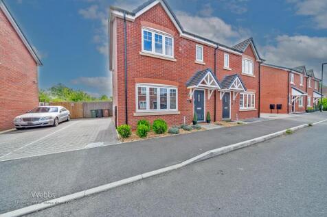Leasowe Road, Walsall Wood, Walsall WS9 3 bed semi