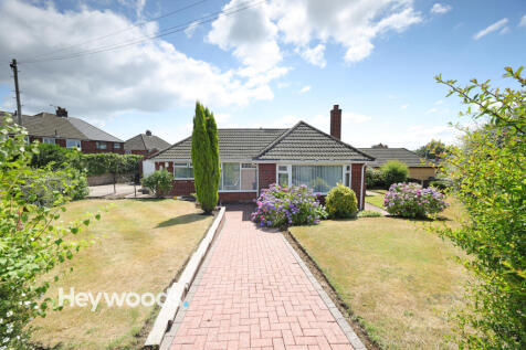 Kingsley Close, Talke Pits... 3 bed detached bungalow for sale