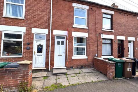 Regent Street, Church Gresley... 2 bed terraced house for sale