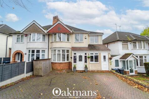 Watwood Road, Birmingham B28 4 bed semi